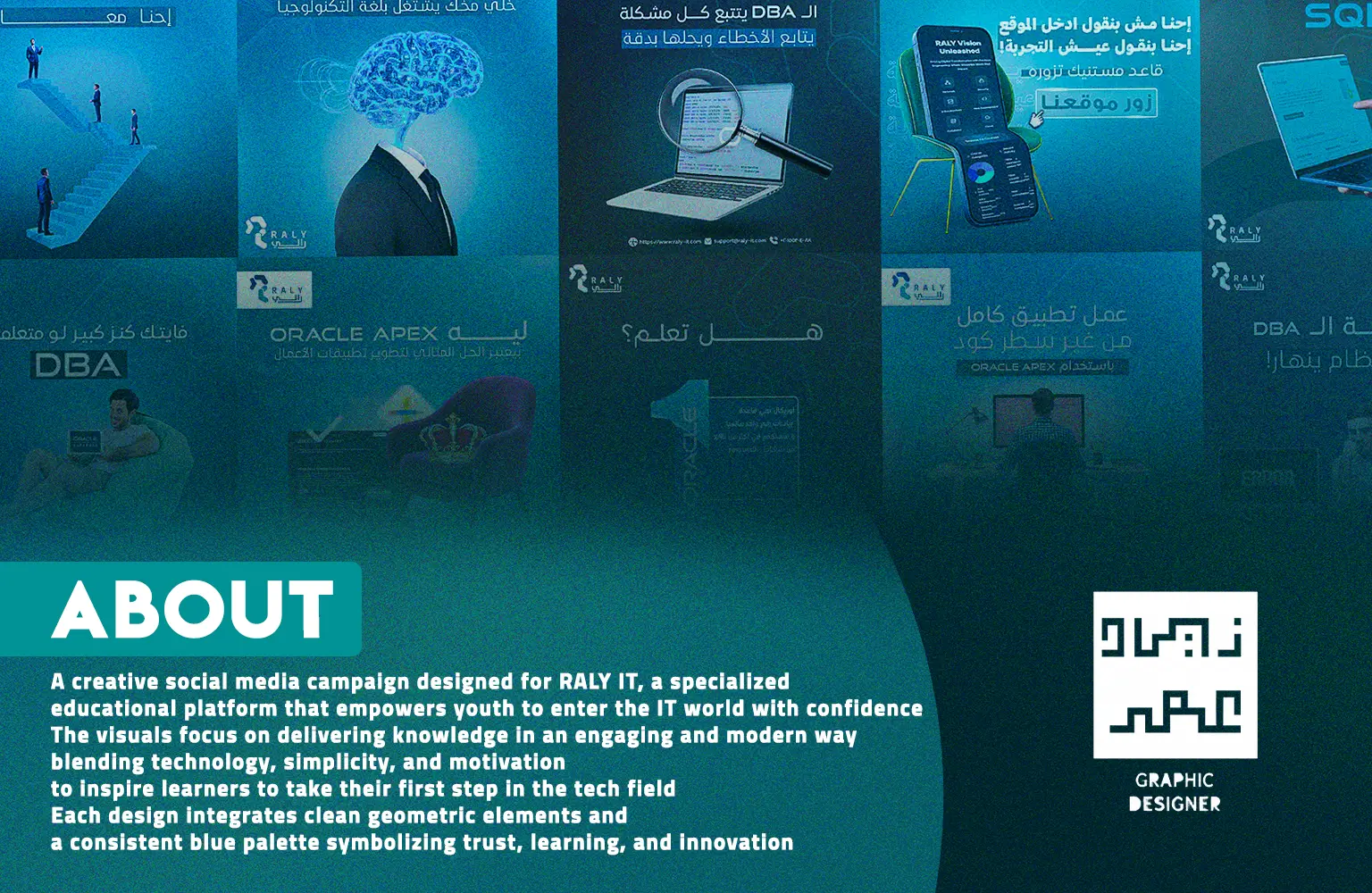RALY IT، Educational & Tech Visuals: صورة 01 من 15