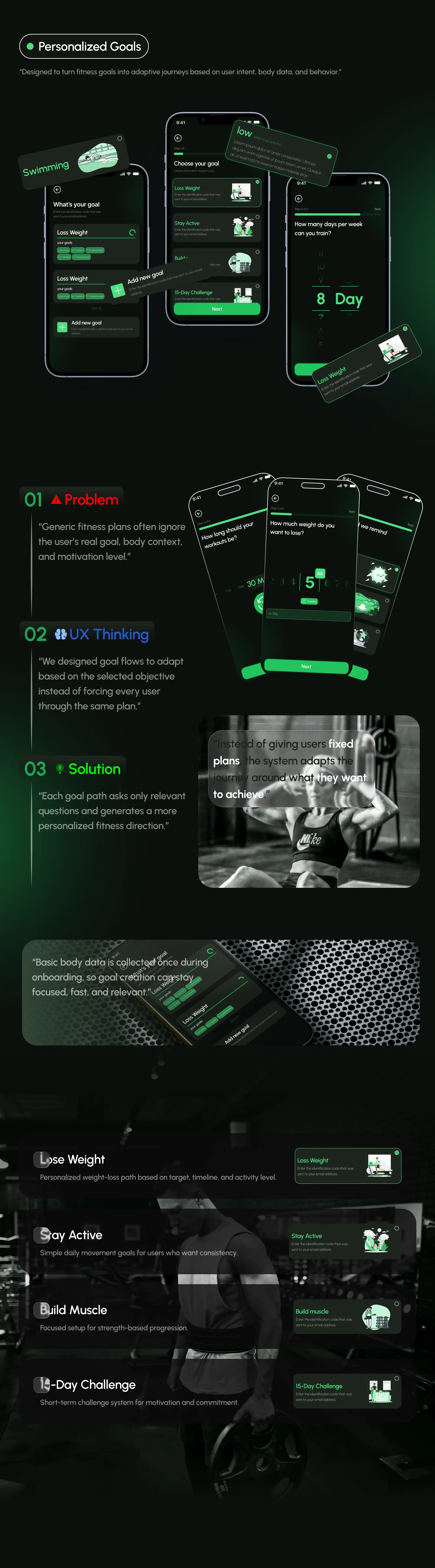 Zidne App، صورة 08: Personalized Goals