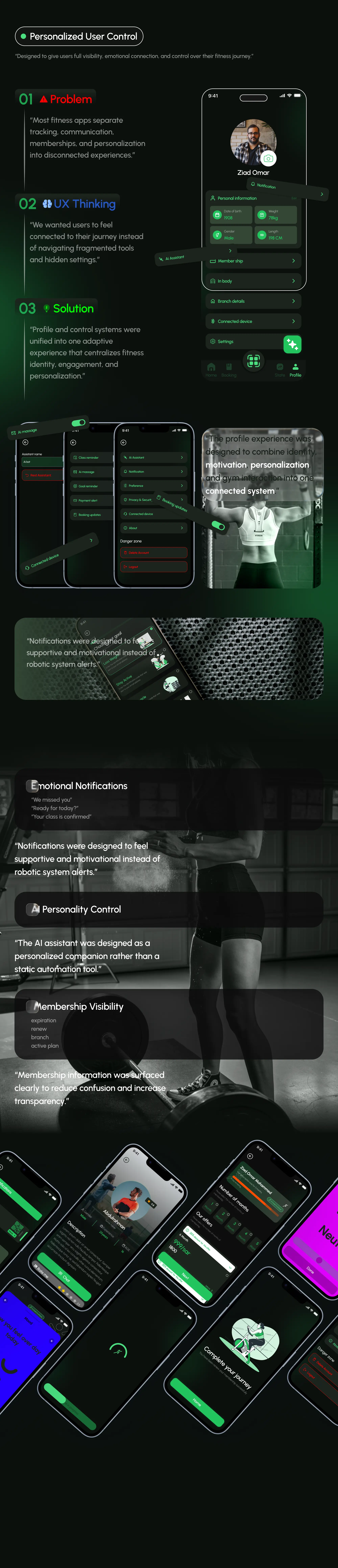 Zidne App، صورة 09: Personalized User Control and notifications